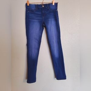 Jordache super skinny stretch blue jeans size youth 16